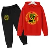 2021 Sweat à capuche Cobra Kai Animal Serpent Imprimer Nouvel Automne Chaud Garçon Sweats À Capuche Harajuku Enfant Sweat Rue Mode Punk Fille Pull20443068744