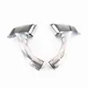 Pair 304 Stainless Steel Car Muffler Exhaust Pipe With Cover For BMW X6 E71 2008~2013 Carbon Tail Tips