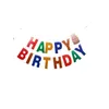 Vaisselle jetable coloré bloc de construction thème décorations de fête d'anniversaire ensemble bannière heureuse ballons en latex gland guirlande enfants brique