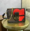 Bags Cross Body Buttercup Flower Painting M21266 Dauphine PM MM Bag Lady Chain Cross body Clutch Nicolas Ghesquiere 1854 denim M44391 M59631 game on M57448 M68746