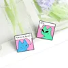 Enamel Pins Custom Funny Cats Greetings Not Listening Brooches Bag Lapel Pin Cartoon Animal Badge Jewelry Gift for Friends