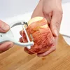 peels potato