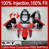 8Gifts 23 kleuren voor Kawasaki Ninja ZX 9 R ZX9R 98 99 00 01 900cc rood zwart 48hm9 ZX 9R ZX900 ZX900C ZX-9R 1998 1999 2000 2001 Fairing Kit