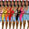Summer Women Tracksuits Solid Color Two Pieces Shorts Set Outfits Sexy Cross Cut Tops Short Pants Jogger Suits Ladies Casual Clothing DHL