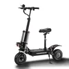 same Kawasaki hydraulic double shock adult off-road electric scooter with seat, 400KG load dual motor 5600Wbike pk dualtron ultra v2