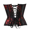 Bustiers Corsets vestidos sexy mulheres burlesques bust bust espartilho lingerie com saia conjunto vitoriano flethelet fletume plus size moda