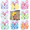 Kids Jojo Big Bows Hair Clip Fashion Baby Girls Bowknot Hairpin Stripe Ribbon Three Layer Cartoon Headdress Hair Accessories G4EIWFH