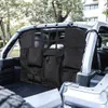 حقيبة تخزين جذع متعدد جيوب ل جيب رانجلر JK JL 2007-2019 4-Door Read Boot Car Pet Dog Barrier Cargo Tools Organizer