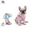 Hundebekleidung im Ausverkauf, kühlendes T-Shirt für Haustiere, schnell mit niedlichem Aufdruck, dreilagiges Design, winddichte Kleidung