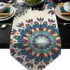 Mandala Bohemian Tafel Runner Christmas Decorations voor Home Decorarion 210709