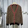 Suéter de moda para mulheres outono ladras suéteres designer cardigan pulôver redondo o jumpers pesco