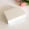 30 ADET Boş Kraft Kağıt Hediye Kutusu Ile Pencere El Yapımı Sabun Kutusu Takı Kurabiye Şeker Düğün Parti Dekorasyon