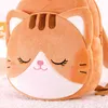 Poupées En Peluche Animaux Sacs À Dos Bébé Cadeaux D'anniversaire Doux En Peluche Animaux Jouets Enfants Chat Poupée Sacs À Dos Kitty Animal Sac À Dos 220209