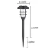 IP65 Wodoodporna Zmienna Zmienna LED Słoneczna Lampa Lampa Zmielona Krajobraz Lawn Yard Schody Underground Zabudowany Night Light Home Ogrodowy Dekoracja