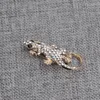Szpilki, Broszki Moda Biżuteria Akcesoria-Crystal Gold Jaszczurka Broszka-Dla Kobiet Mężczyźni Luxury Ins Blipin, Oświadczenie Party Christmas Gifts 2021