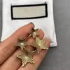 Vintage Stainless Steel Pentagram Stud Women039s Gold Color Earrings Letter Ear Earring Jewelry Accessories High Quality Fashio4910576