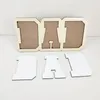 Newfather's Day Gift Heat Transfer Dad Photo Frame Houten Sublimatie Lege MDF Album Desktop Decoratie DIY Ornamenten CCA7235