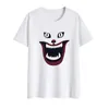 Camisetas masculinas Big Mouthed Clown Men 2022 Arrival Fashion Oversize Graphic Casual Custom Clothing Retro Punk Vintage Classic Harajuku Tees