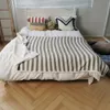 Regina Streep gebreide warme quilt deken puur katoen winter gewogen fleece sherpa trooster dekens te koop 150 * 200 sprei