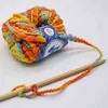 1PC Holaroom 50g/ball Segment Dyed Wool Yarn Fancy Yarn Handcraft Hat Scarf Clothing Knitted Crochet Yarn DIY Hand Knitting Thread Y211129
