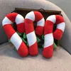 Jouets pour chiens forme de béquille de noël en peluche couineur jouet sonore à mâcher pour chiot chat produits de formation chien grincement jouets DAW216