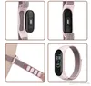 Nylon Loop Ersättbart armband för Xiaomi Mi Band 3 Sport Armband Andningsband för Xiaomi Miband 4 Smart Watch Tillbehör