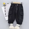 Kinderhose, lässige Pulloverhose für Kinder, Jungen, Cargohose, weiche Böden, Baby-Frühlingshose 634993404937