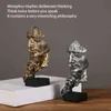 Nordic Simple Abstract Sculpture Figurine Ornaments Thinker Statue Home Office Modern Art Resin Decor Christmas Decoration Gifts137904162