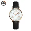 Dragonfly Design Luxury Pearl Oyster Scallop Japan Quartz Akoya Shell Stainless Steel Women Watch Drop 210616