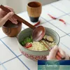 Visual Touch Multiuse Nature Solid Wood Ladle Serve Set Pierced Table Spoon Pot Ramen Noodle Soup Buffet slits Spoon4603119