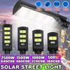 160/320 / 480 / 640COB LED Solar Street Light PIR Motion Sensor Utomhusvägglampa med fjärrkontroll - 640cob