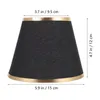 Lamp Covers & Shades 1pc Decorative Cloth Lampshade Chic Light Cover Creative Clip-bulb Shade