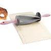 Portable Adjustable Rolling Pin Handmade DIY Croissant Cutter Bread Mold Blade Roller Kitchen Tools Baking Accessories 211008