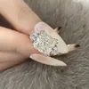 Bague de promesse en diamant aigue-marine naturelle, en argent sterling 100% véritable, bague de fiançailles, de mariage, pour femmes et hommes, bijoux de fête