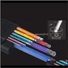 Screwdrivers Screwdrivers Hand Tools Home & Garden Drop Delivery 2021 9Pcs Screwdriver Color Coded BallEnd Hex Allen Key L Wrench Set Torque L