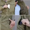 Veste tactique M65 pour hommes, coupe-vent imperméable, manteau à capuche, pêche en plein air, randonnée, vestes 5320293