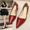 Kleid Schuhe Frauen Sexy Spitz Pumps Ultra Hohe Dünne Stiletto Heels Damen Patent Leder Mode Party Einfarbig