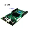 HD-C15 HD-C15C asynchroniczna pełnokolorowa karta kontrolera wideo LED, zakres sterowania 384x320 pikseli, moduły HUB75E i 50Pin