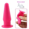 NXY Anal Toys Sex Silicone Butt 플러그 플러그 Unisex Stopper 3 다른 색상 성인 남성 여성용 트레이너 커플 SM 1207