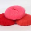 1pc mjuk mohair cashmere stickning ull garn diy shawl scarrf virkade tråd levererar hand stickning y211129