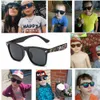 Marca Kids Camuflagem Camuflagem Bebê Militar Óculos de Óculos de Óculos Meninos Rapazes Revestimento Eyewear Flat Tubarão Oculos Infan