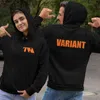 New LOKI Hoodies TVA VARIANT Letter Print Streetwear Men Women Fashion Oversized Sweatshirts Hoodie Tracksuits Pullover Clothing G1229