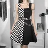 vestito punk delle donne sleeveless