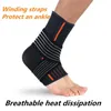 Ankle Support Sports Adjustable Elastic Movement Protection Brace Strap Women Men Anckle Protect Straps Drop