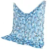 Outdoor Military Blue Camouflage Netting Sun Shelter voor Car-Covers Hunting Camping Wandelen Shelter Party Decoratie Beach Net Y0706