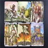 بطاقات التاروت الخيالية المثيرة إصدار اللغة الإنجليزية طاولة بطاقات التارو على سطح السفينة دليل PDF ألعاب الطاولة لعبة Oracle Card Divination Fate X1106