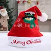 Czerwony Christmas Hat Dorosłych Dzieci Santa Claus Renifer Snowman Xmas Cute Party Cap