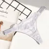 Sexy Women Underwear Letter Rhinestone Lace Thong Transparent T-back Female Low Rise LOVE G-string Panties Soft Black Lingerie Women's