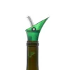 Green Color Bar Tools Red Wine Aerator Plug Cap Bottle Pourer Pour with Silicone Seal Stopper Funnel Shutoff KK0039HY