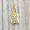 Gold Sweet Dools Bear Pendant Authentic 925 Sterling Andy Jewel 8180240106604001